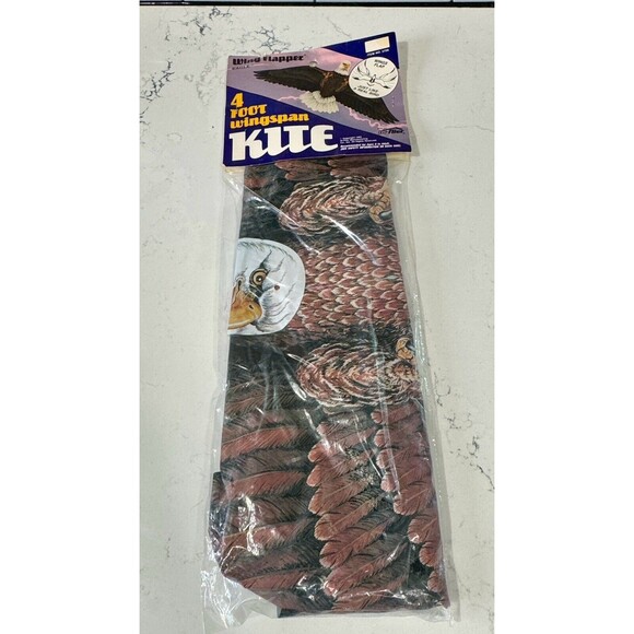 Vtg Hi-Flier Kite Wing Flapper Bald Eagle 2726 NOS 4' WingSpan 1993 90s Bird USA - Picture 1 of 11